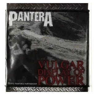 Pantera - Vulgar Display Of Power Official Standard Patch (Retail Pack)***READY TO SHIP from Hong Kong***